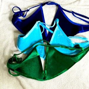 Hoaka bikini tops set of 3